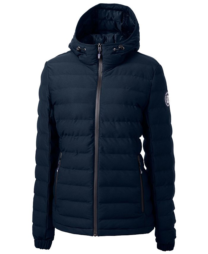 Женская утепленная куртка-пуховик Mission Ridge Repreve Eco Cutter & Buck, синий пуховик massimo dutti metallic puffer jacket кремовый