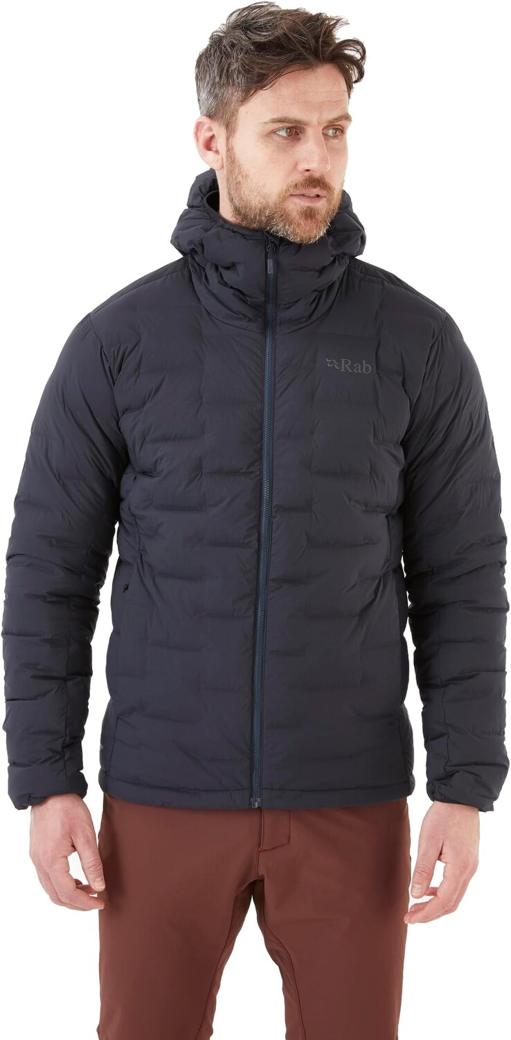 

Куртка Cubit Stretch Down Hoodie Rab, цвет Ebony