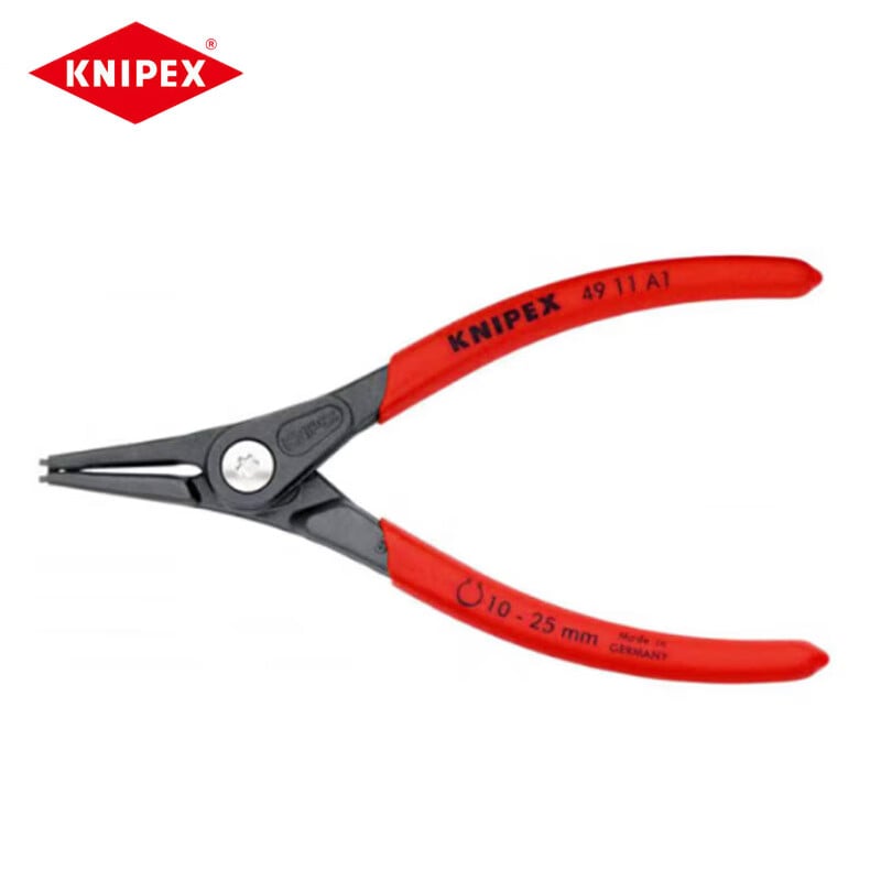 Knipex Немецкие импортные инструменты Knipex, прецизионные клещи для наружных стопорных колец K.4911A1