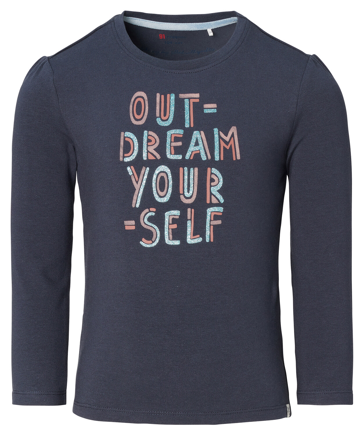

Лонгслив Noppies Langarmshirt Kingfisher, цвет Blue Nights