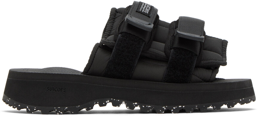 

Черные сандалии MOTO-PUFFab Suicoke