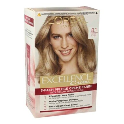 

Краска для волос L'Oreal Excellence Creme 8.1 Холодный блондин L'Oréal