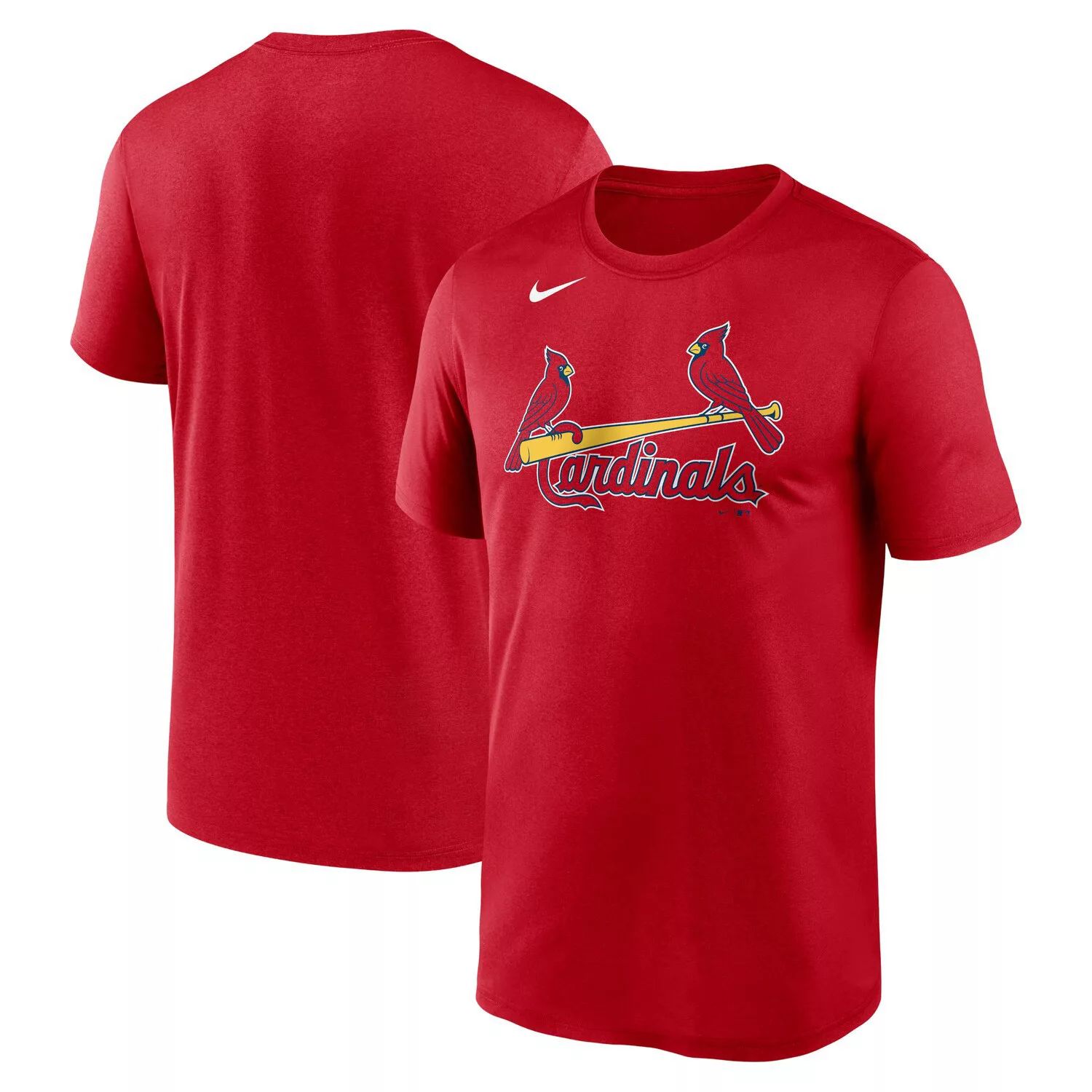 

Мужская красная футболка Nike St. Louis Cardinals New Legend с надписью, Красный