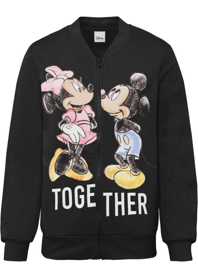 

Толстовка с принтом микки мауса Disney, черный