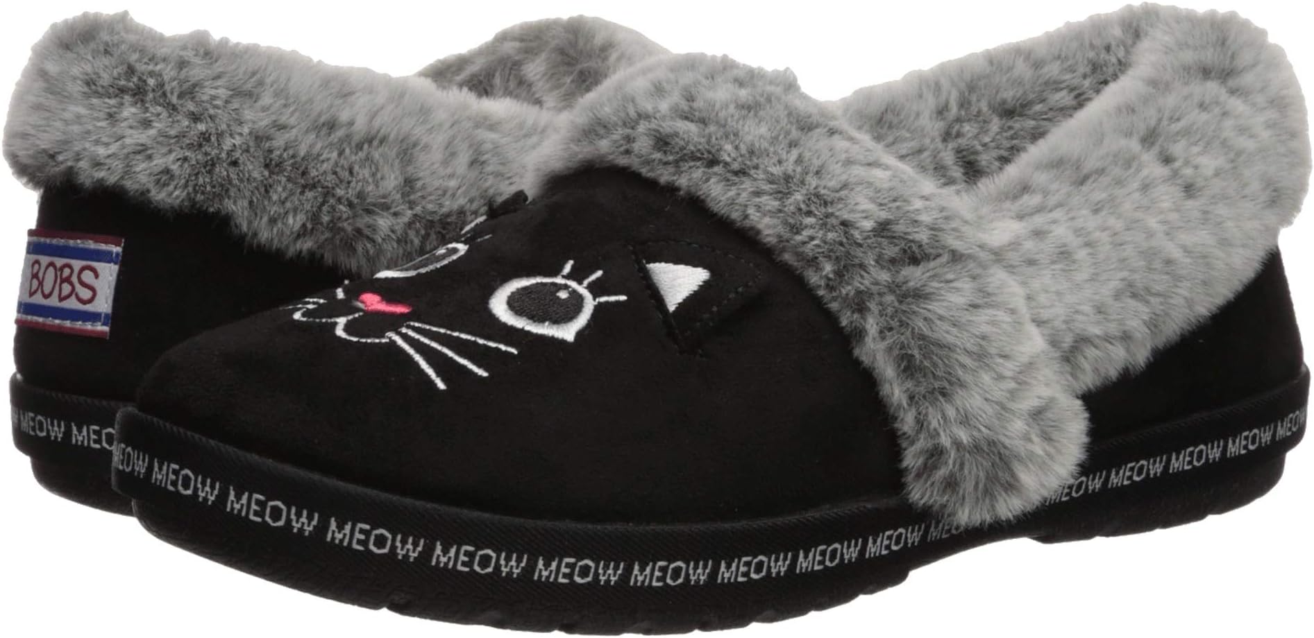 

Тапочки Too Cozy - Meow Pajamas BOBS from SKECHERS, черный