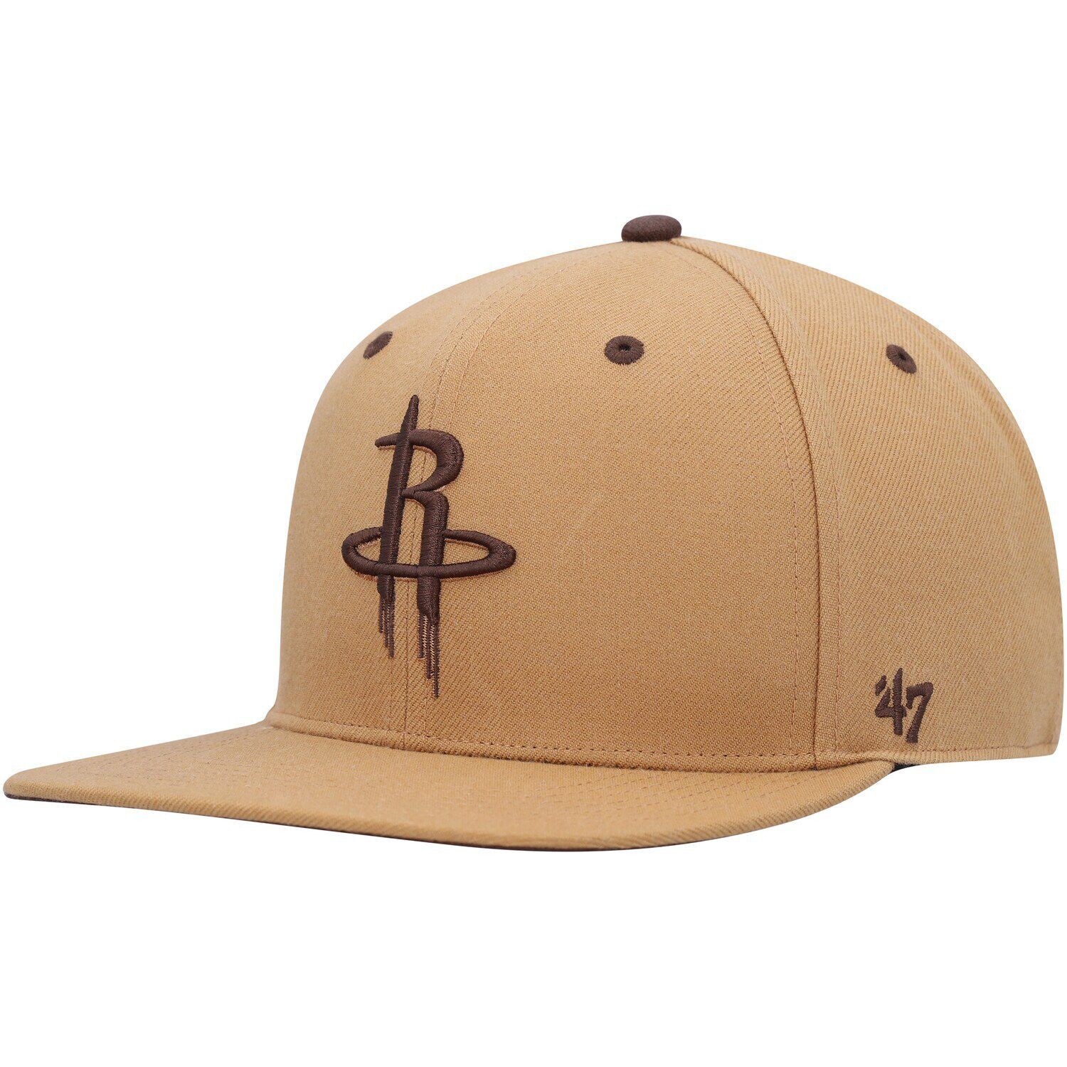 

Мужская кепка '47 Tan Houston Rockets Toffee Captain Snapback