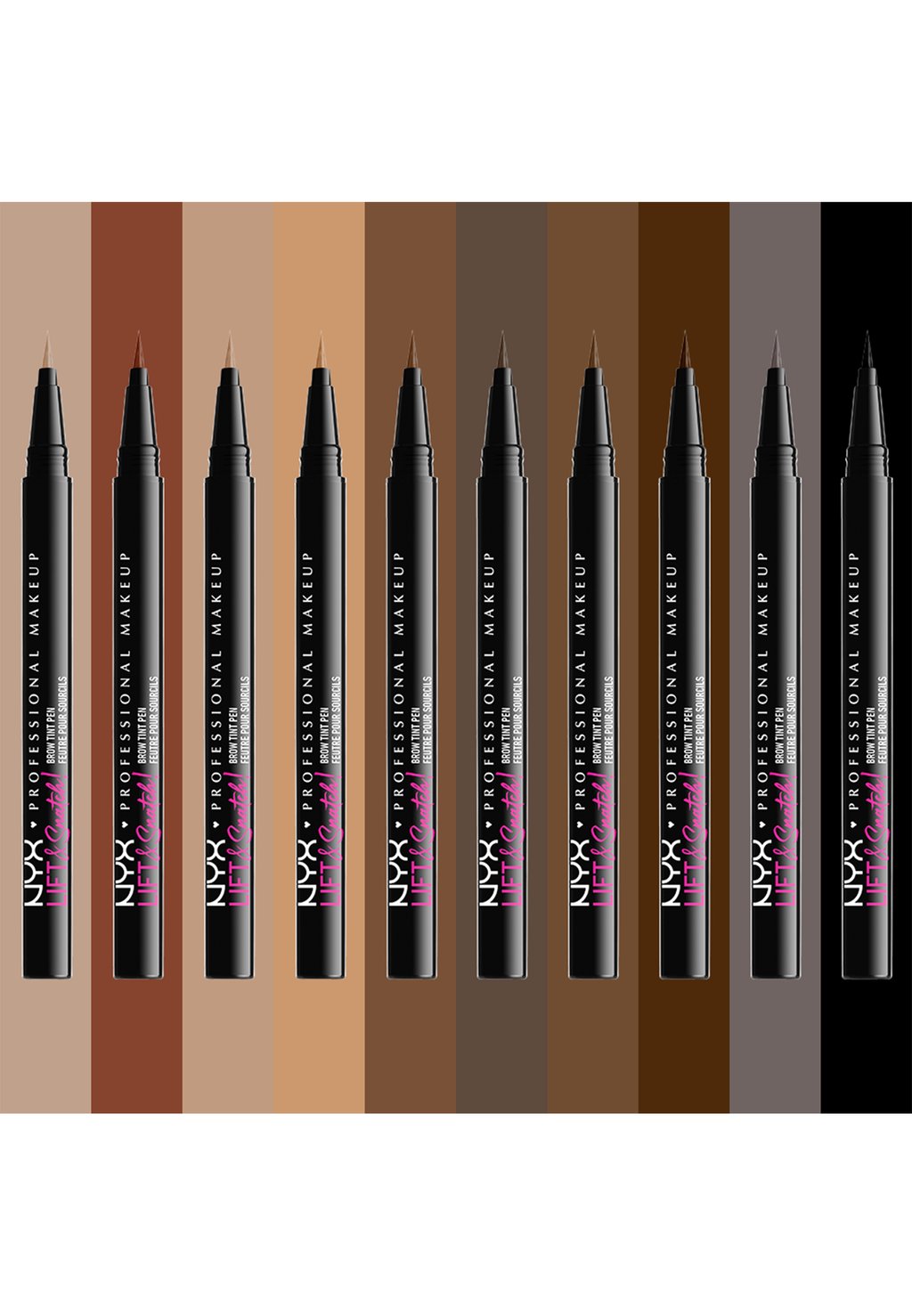 Карандаши для бровей Nyx Professional Makeup Lift & Snatch Brow Tint Pen  Nyx Professional Makeup – купить по выгодным ценам с доставкой из-за рубежа  через сервис «CDEK.Shopping»