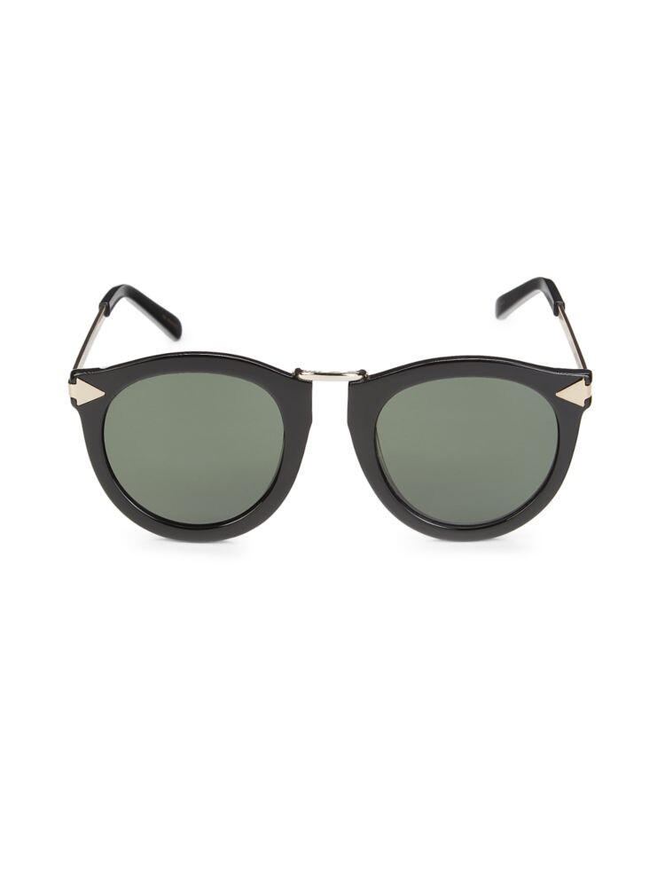 

Овальные солнцезащитные очки Harvest 51MM Karen Walker, черный