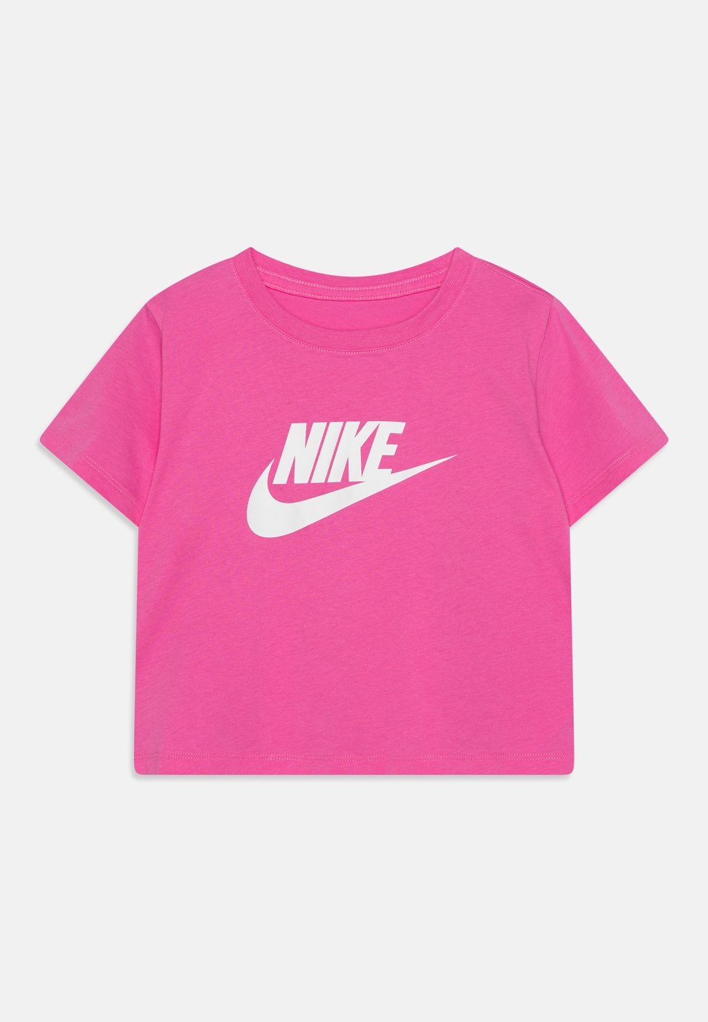 

Футболка с принтом Tee Crop Futura Nike, цвет playful pink