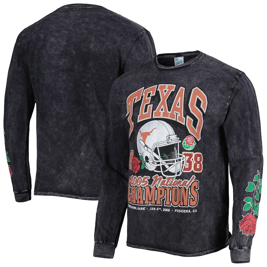 

Футболка с длинным рукавом 47 Texas Longhorns, черный