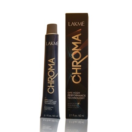 

Lakme 6/00 Темно-русая краска для волос Of5 High Performance, 2,1 унции, 60 мл, Chroma