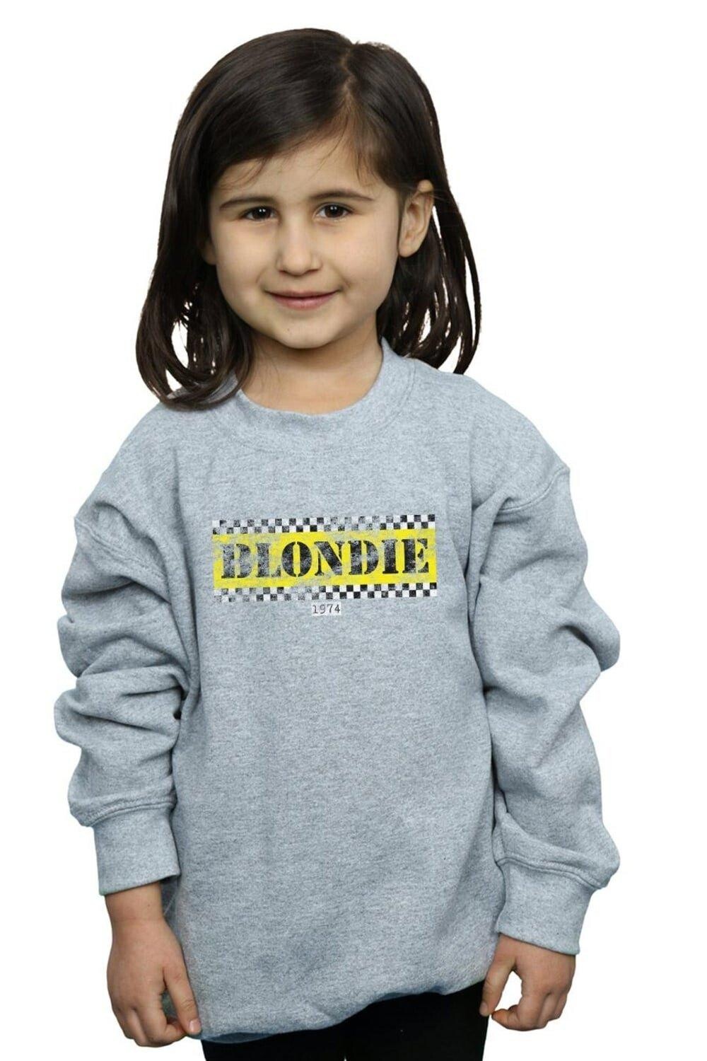 

Толстовка «Такси 74» Blondie, серый