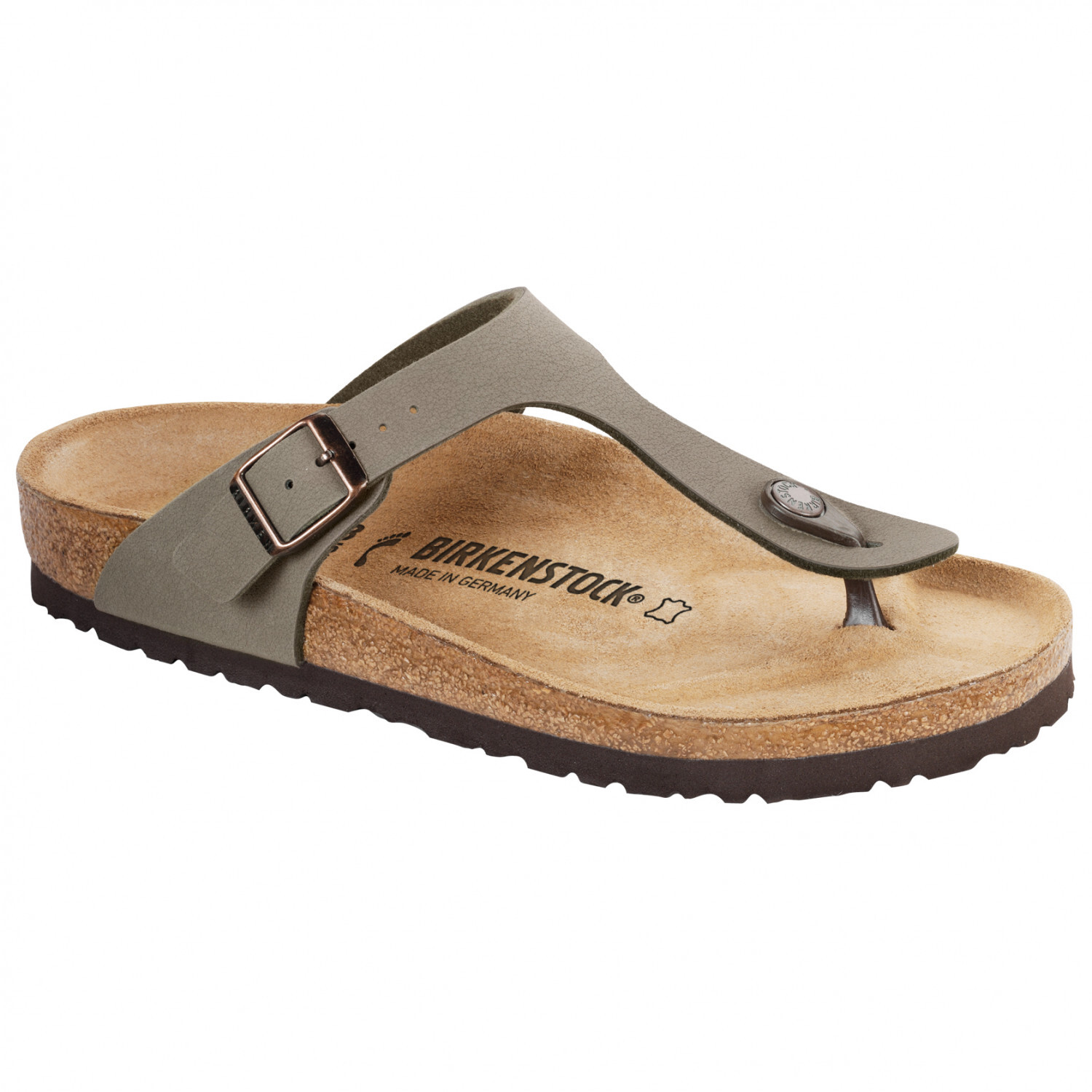 Сандалии Birkenstock Gizeh BFBC, цвет Stone босоножки с ремешками rio birkenstock цвет bronze