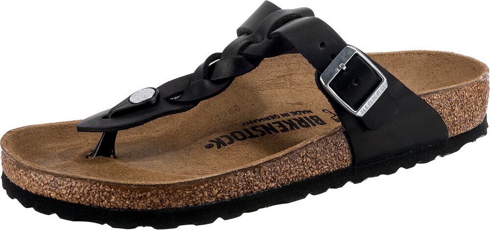 

Сандалии с Т-образным ремешком Birkenstock Gizeh, черный