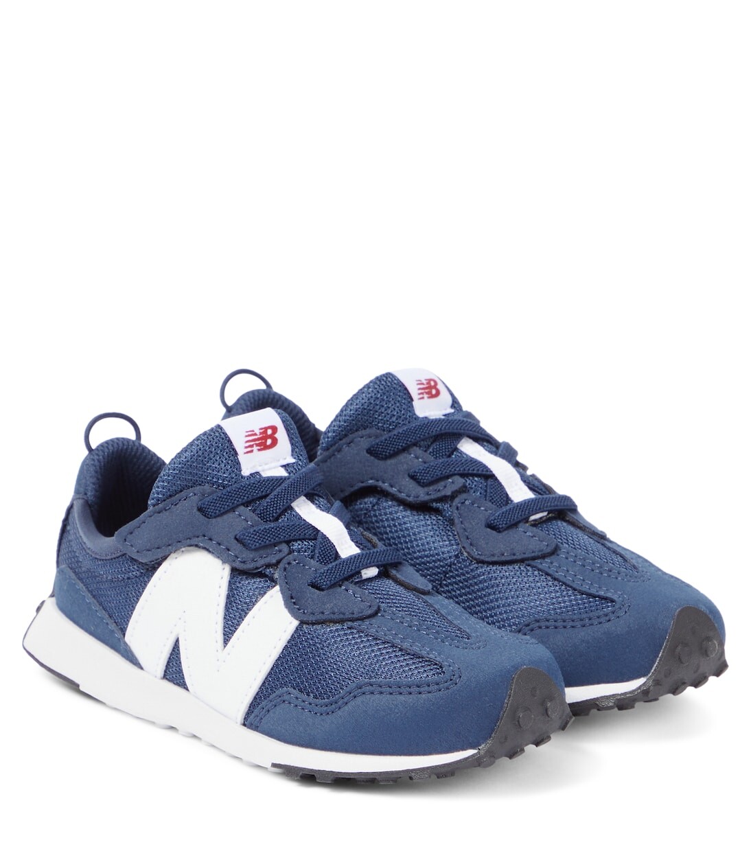 

Кроссовки 327 New-B на липучке New Balance, синий