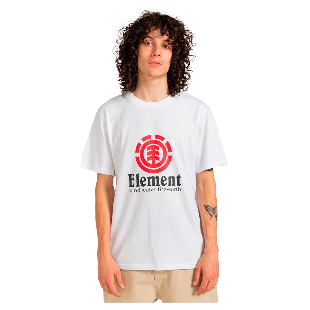 Футболка с коротким рукавом Element Vertical, белый футболка с коротким рукавом element joint 2 0 белый