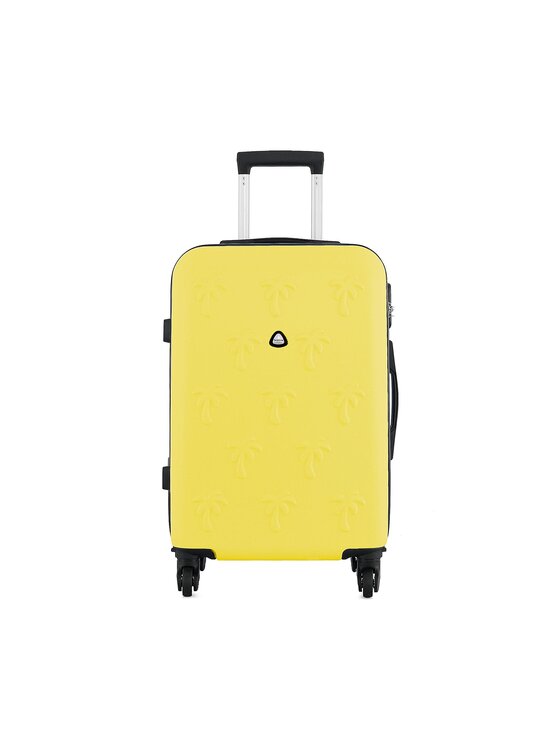Большой чемодан Semi Line, желтый