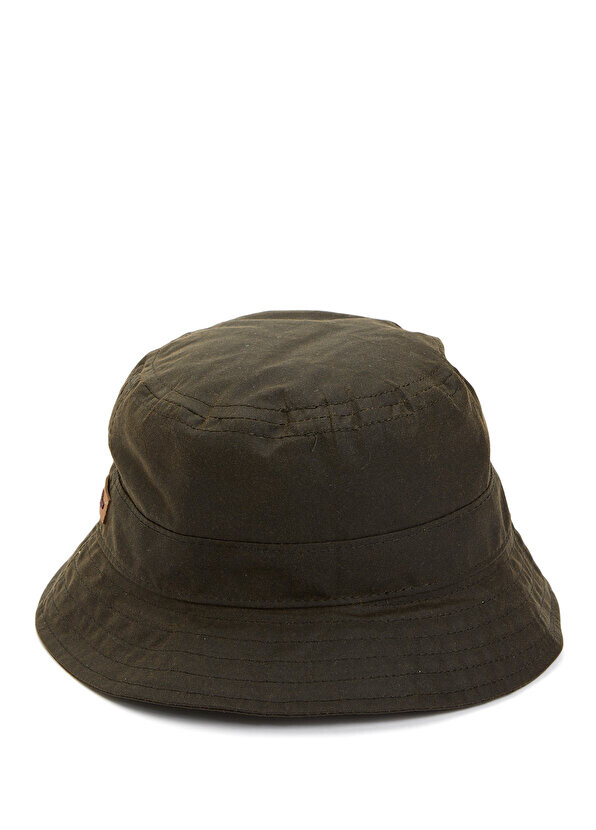 

Мужская панама из органического хлопка с логотипом цвета хаки Stetson