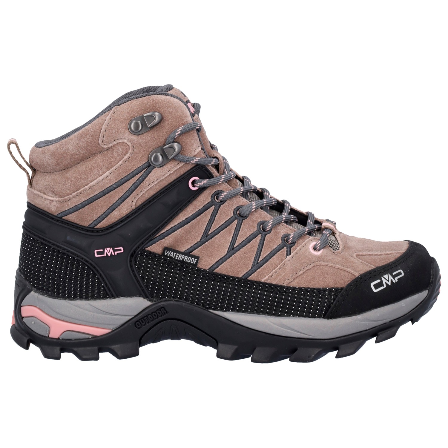 Ботинки для прогулки Cmp Women's Rigel Mid Trekking Shoes Waterproof, цвет Cenere
