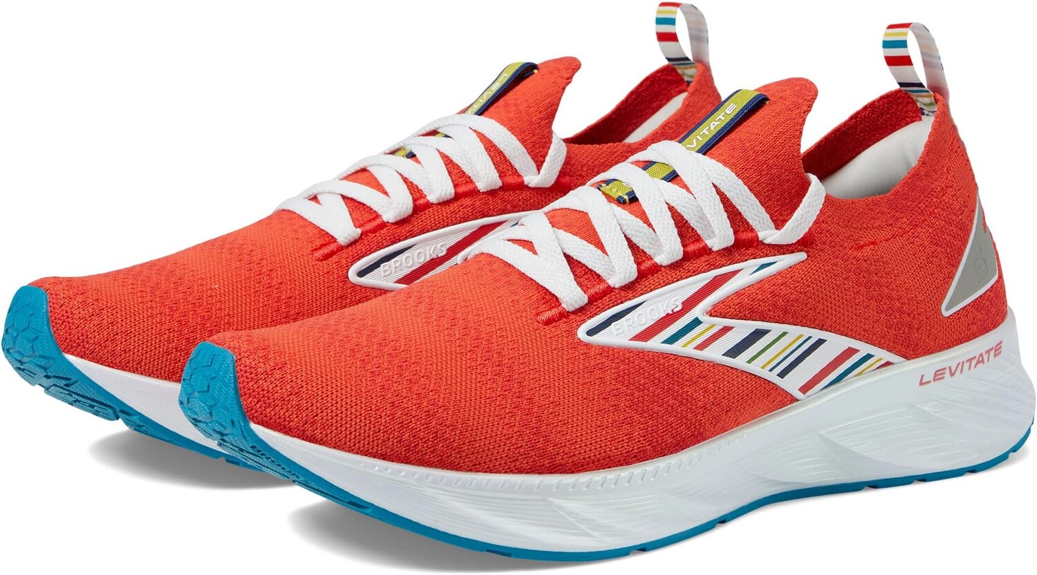 

Кроссовки Levitate StealthFit 6 Brooks, цвет Red/White/Blue