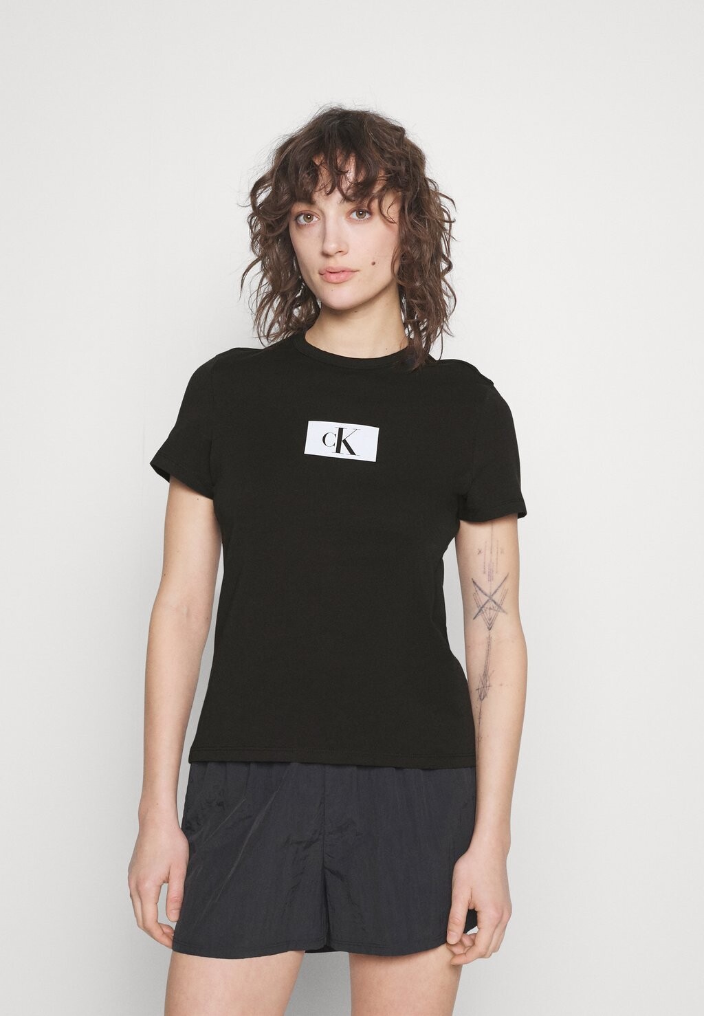 

Пижамный топ CREW NECK Calvin Klein Underwear, черный