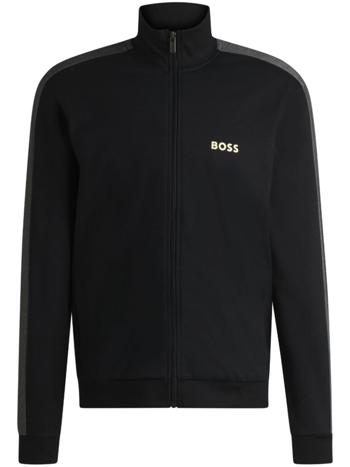 

BOSS спортивная куртка с принтом, черный