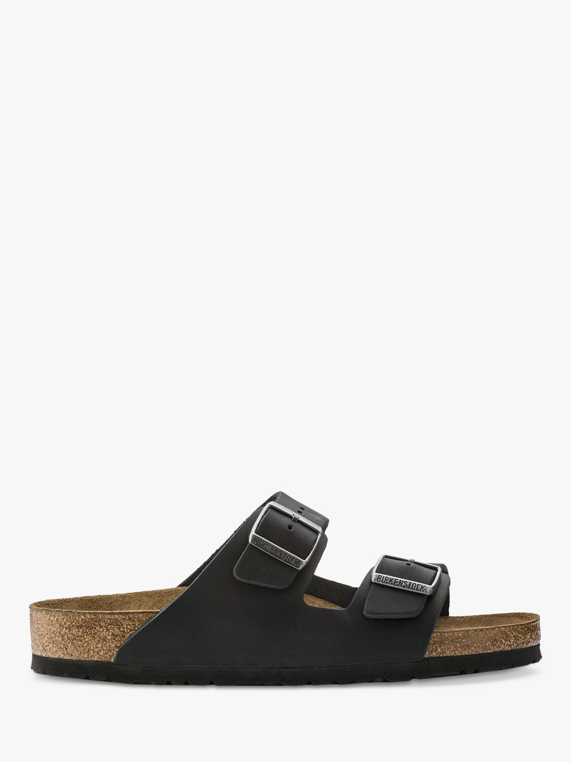 

Сандалии Birkenstock Arizona Soft Foot Bed из промасленной кожи, черные