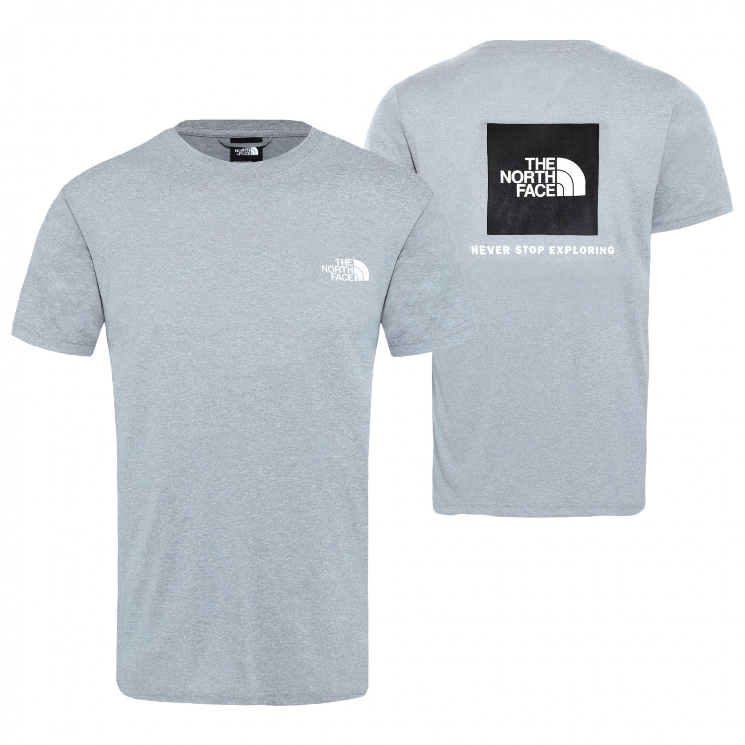 

Функциональная рубашка The North Face Reaxion Red Box Tee, цвет Mid Grey Heather