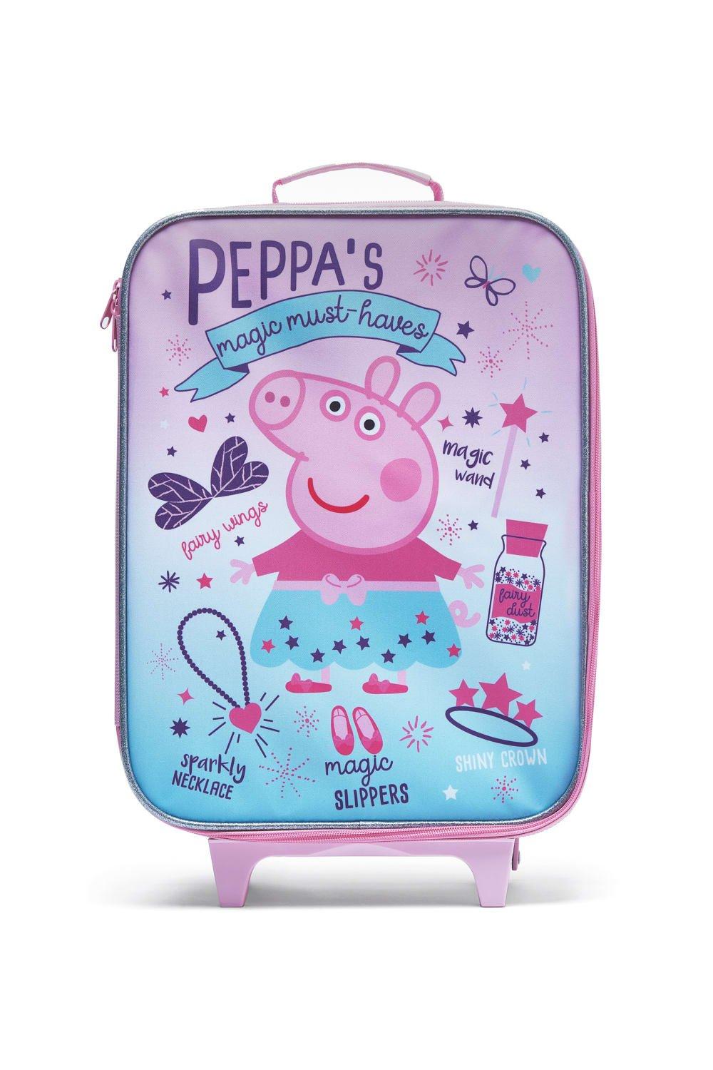 Детская сумка-тележка Peppa Pig, розовый детская сумка тележка peppa pig розовый