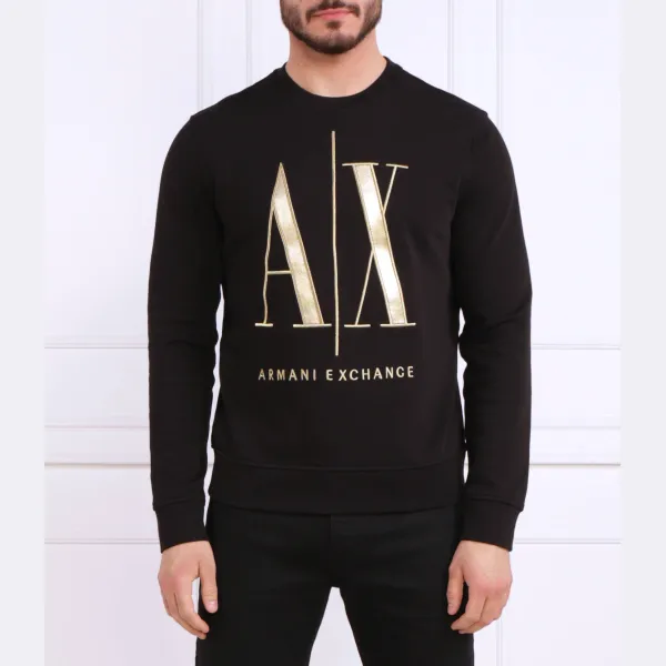 

Толстовка обычного кроя Armani Exchange, черный