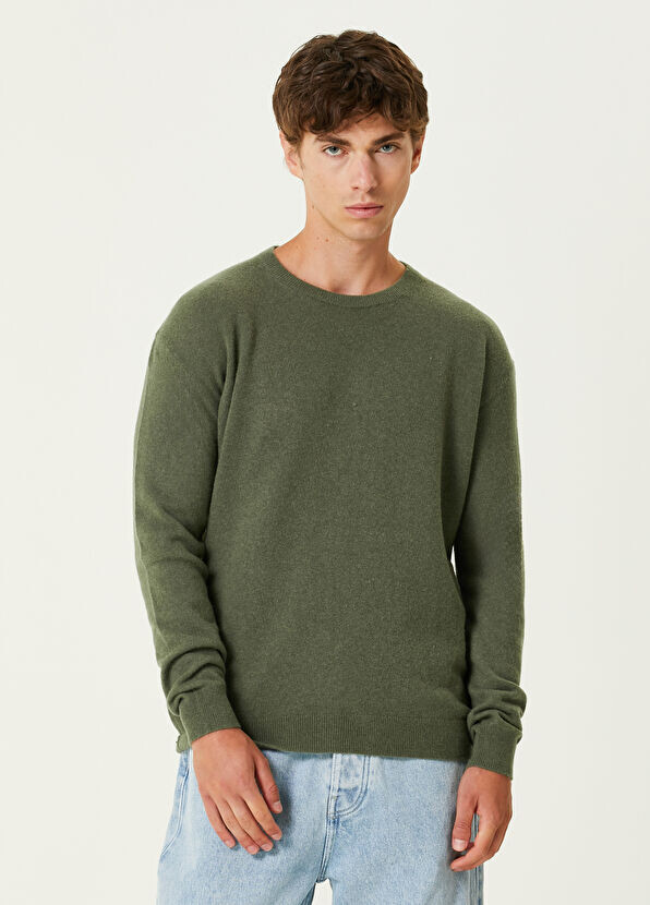 Шерстяной свитер Raxow American Vintage, хаки