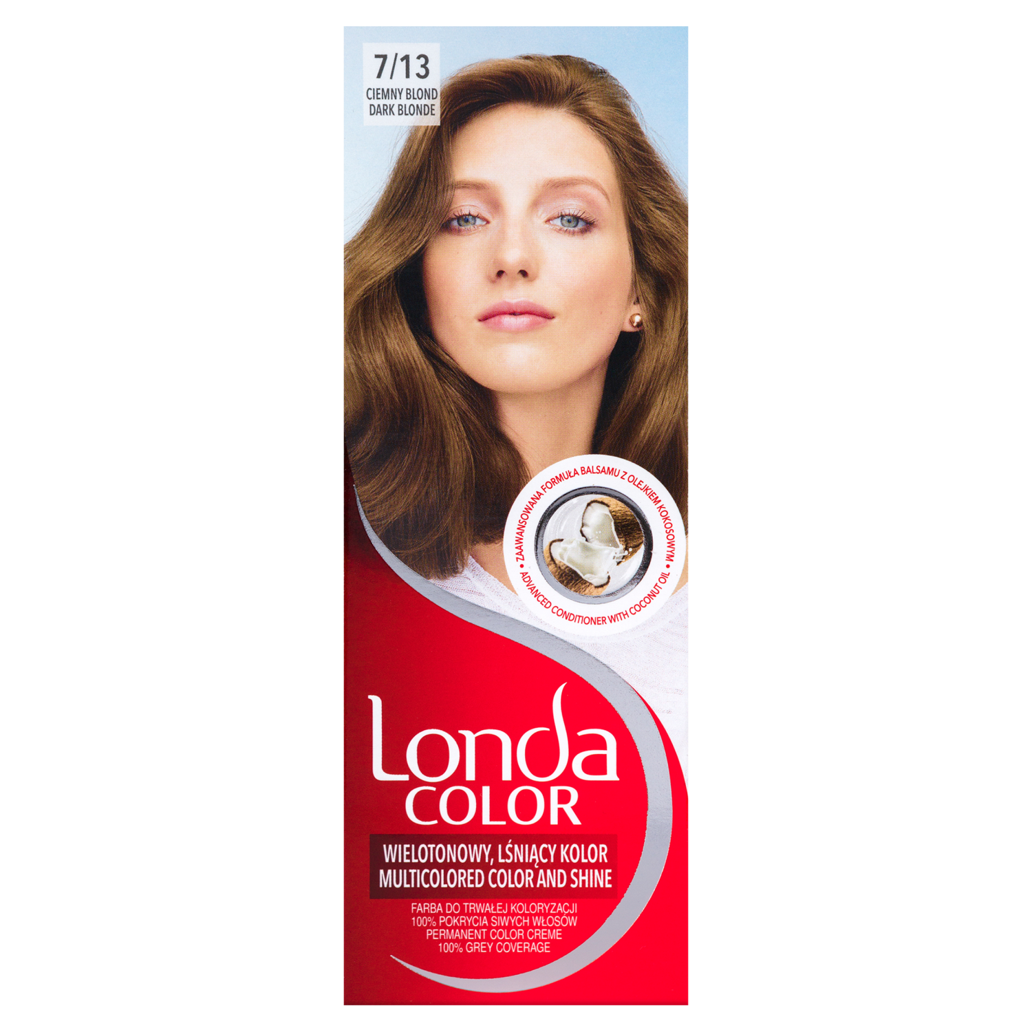 Крем-краска для волос 7/13 темно-русый Londa Color, 1 упаковка londa лонда стойкая крем краска 10 8