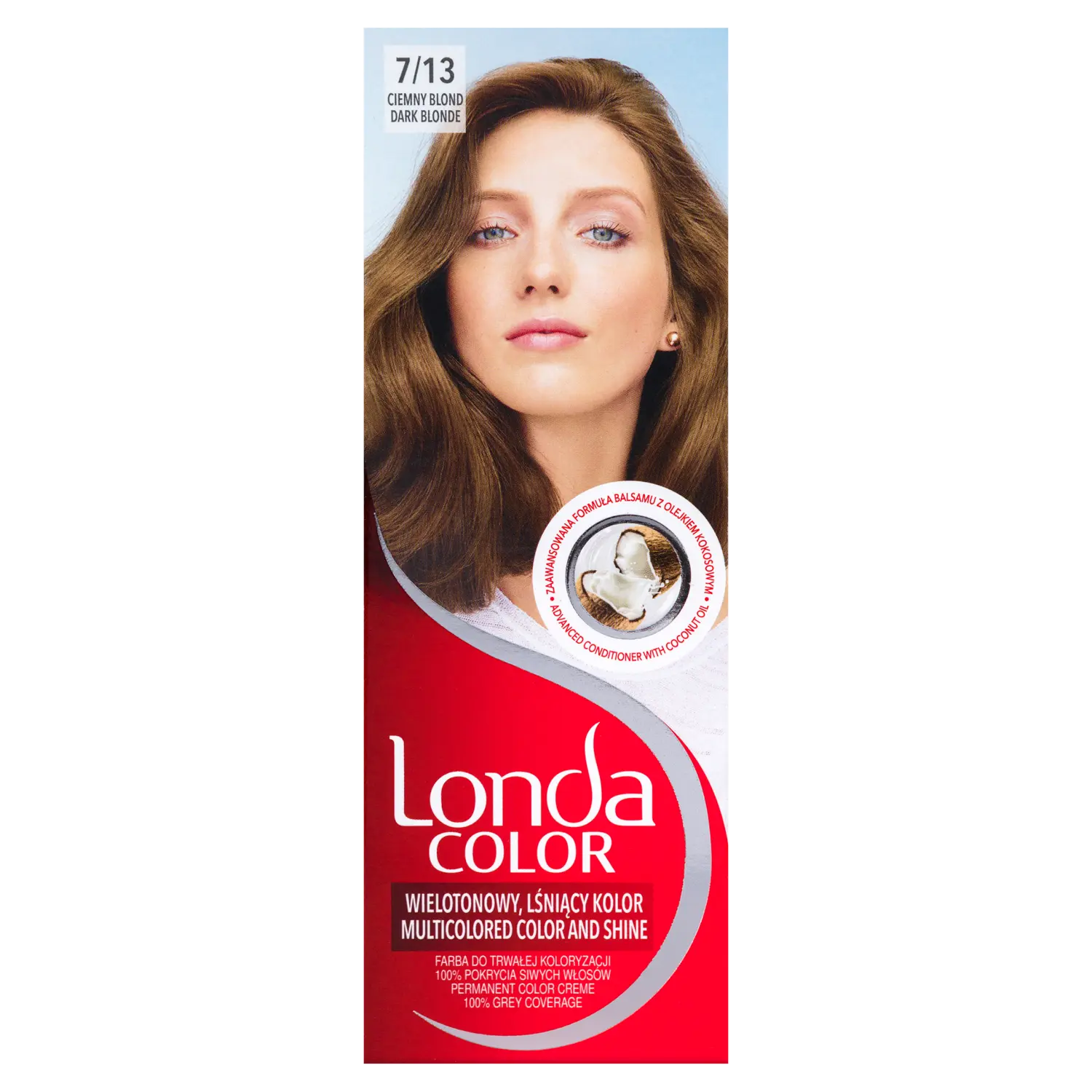 

Крем-краска для волос 7/13 темно-русый Londa Color, 1 упаковка