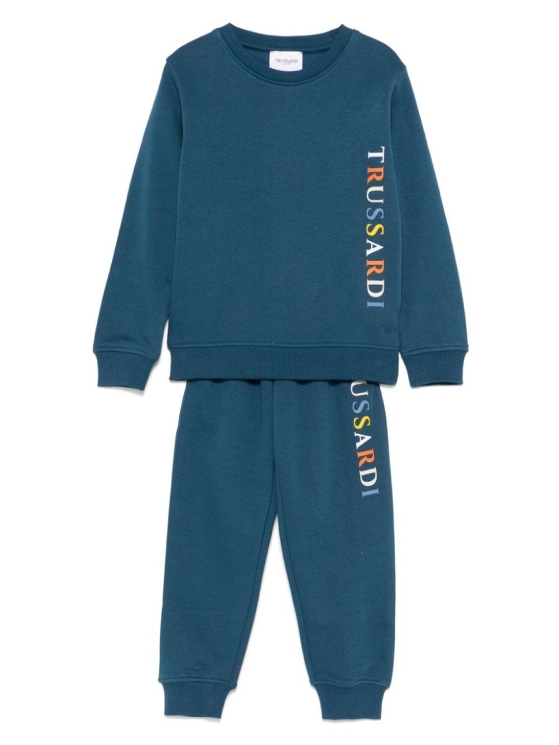 

TRUSSARDI JUNIOR спортивный костюм с логотипом, синий