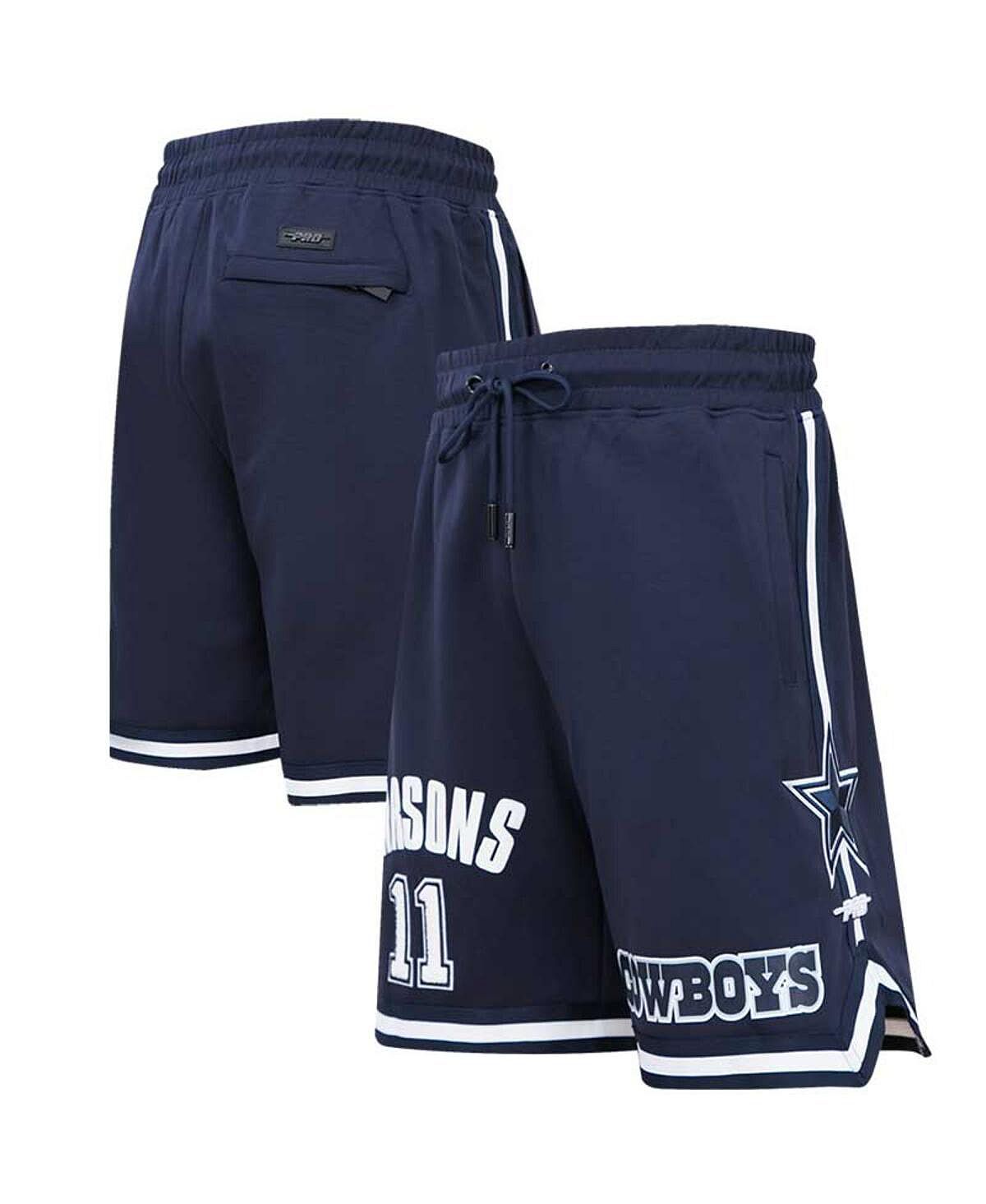 Мужские шорты темно-синего цвета с именем и номером игрока Micah Parsons Dallas Cowboys Pro Standard