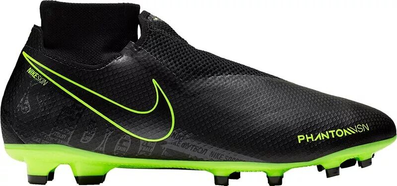 

Футбольные бутсы Nike Phantom Vision Pro Dynamic Fit FG, черный/зеленый