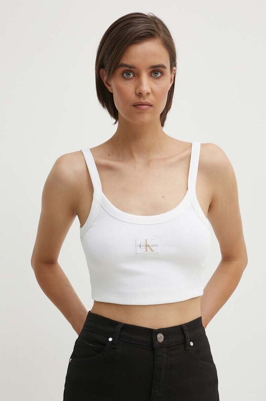 

Топ Calvin Klein Jeans, белый