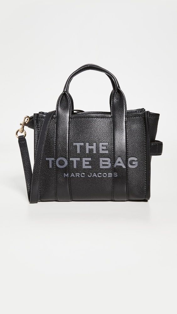 

Сумка-тоут Marc Jacobs The Leather Small, черный