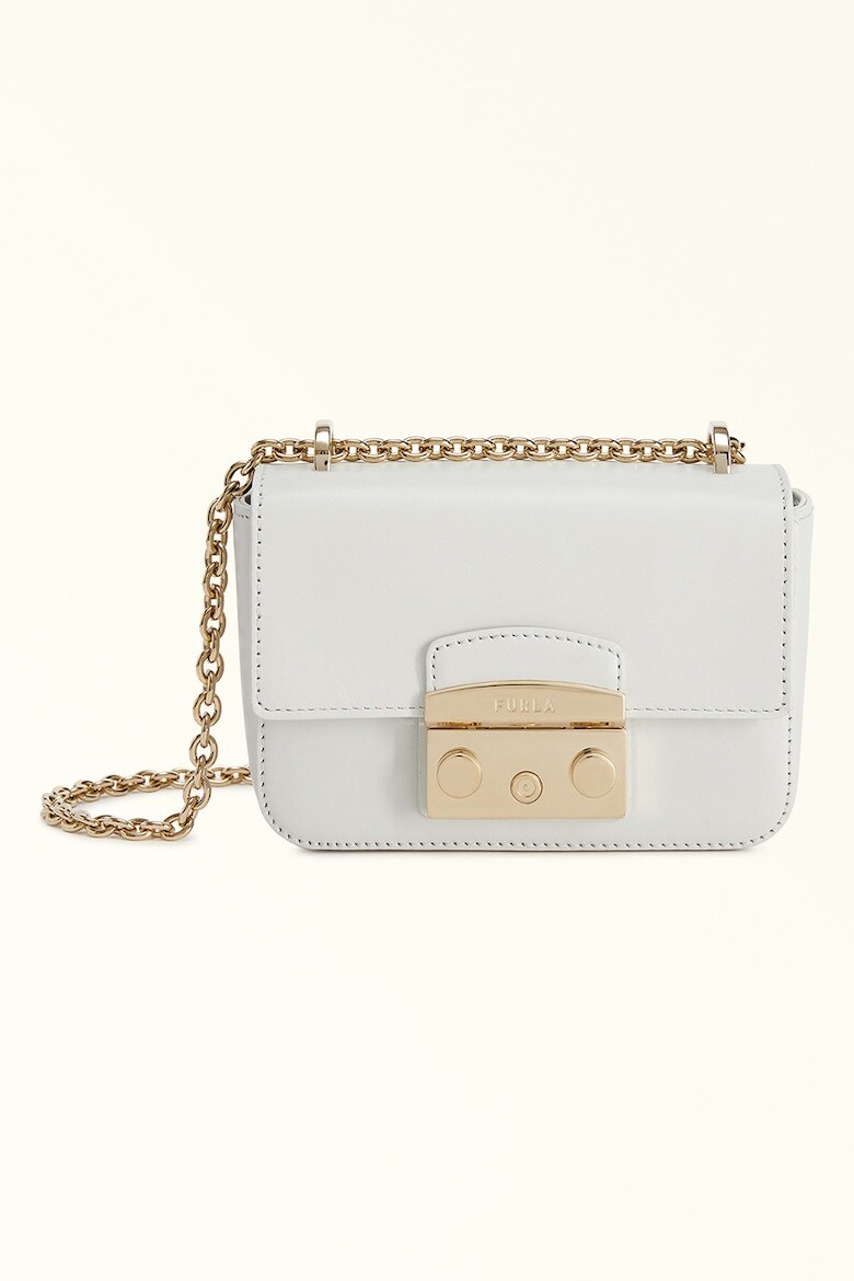 

Кожаная сумка Metropolis Furla, белый