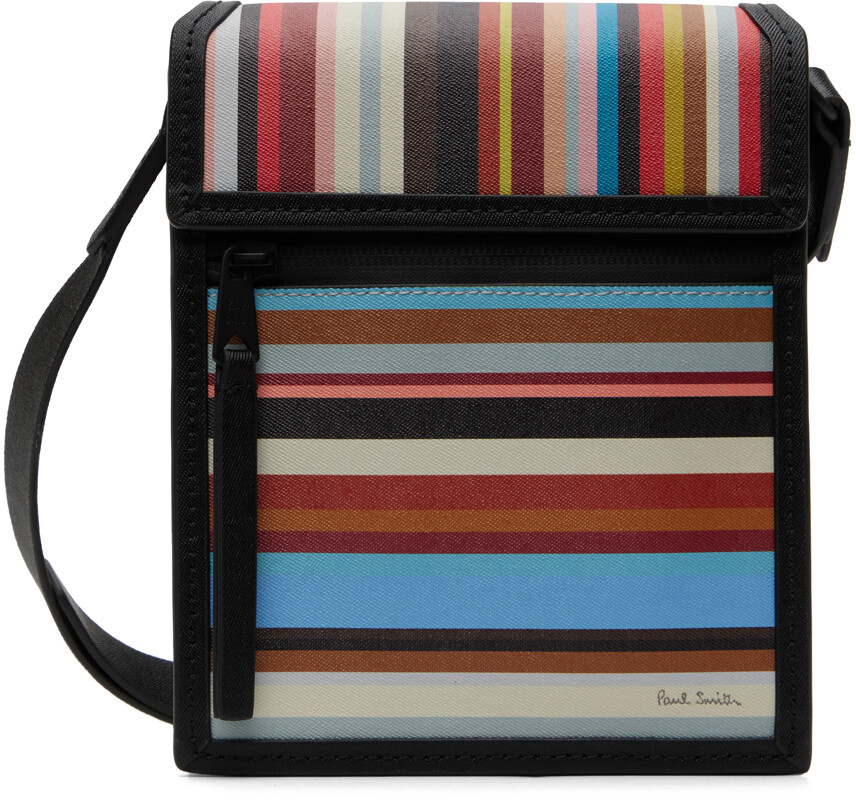 

Разноцветная сумка для стирки в фирменную полоску Paul Smith