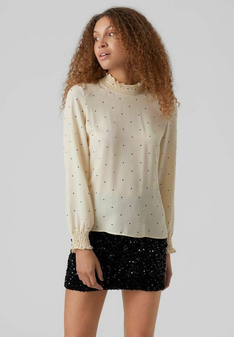 

Блузка Vero Moda, бежевый