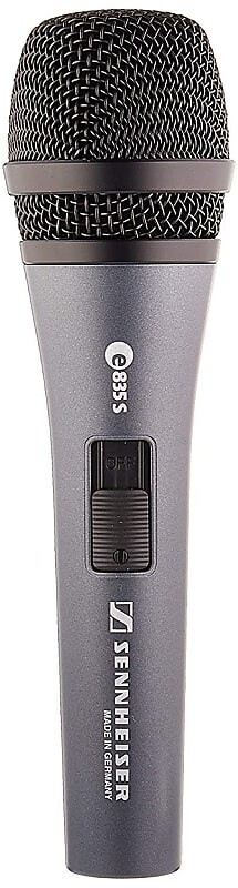 

Динамический микрофон Sennheiser e835 S Dynamic Handheld Cardioid Microphone with On / Off Switch