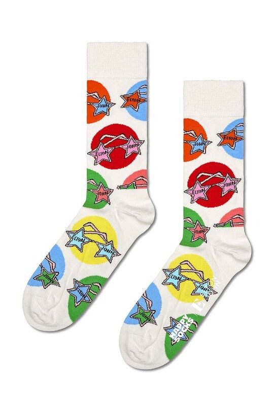 

Носки Glasses из коллаборации с Elton John Happy Socks, бежевый