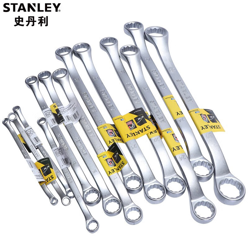 Двойной ключ Torx серии Stanley B, матовый противоскользящий ключ, инструмент для ремонта автомобилей, 19x21 мм STMT25142-23