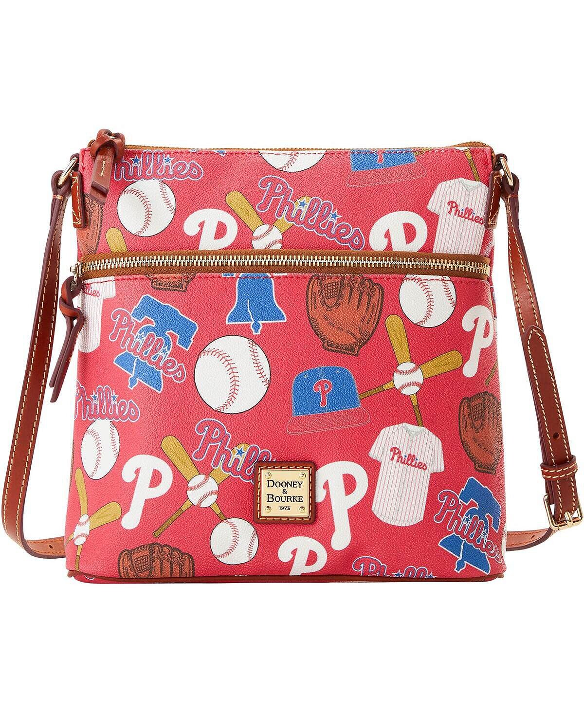 

Женская сумка через плечо Philadelphia Phillies Game Day Dooney & Bourke, красный