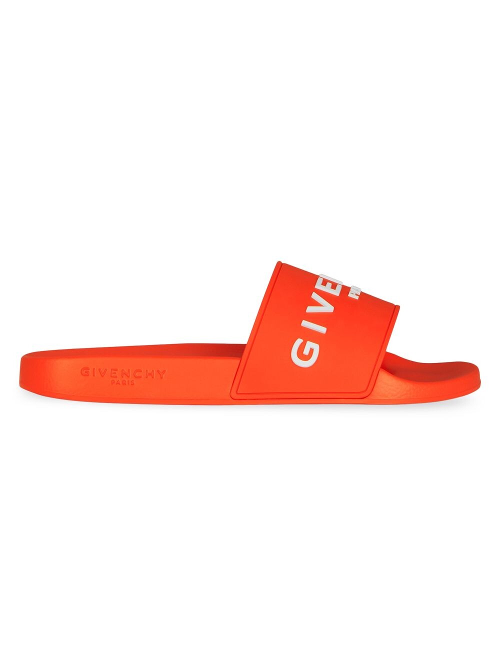 

Резиновые сандалии Slide Flat Givenchy, оранжевый