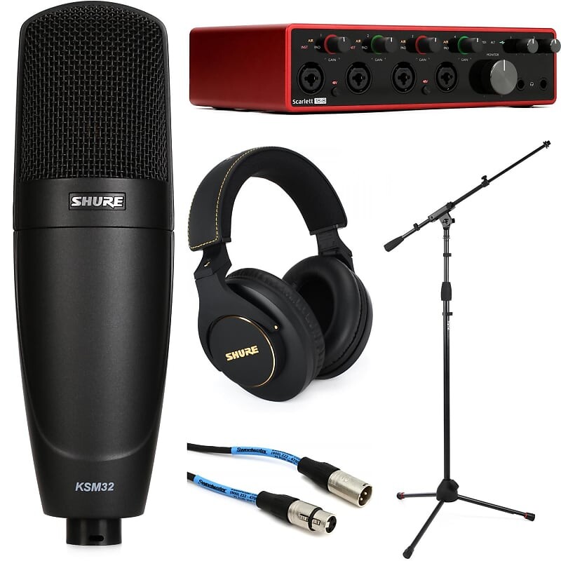 

Конденсаторный микрофон Shure KSM32CG18i8Bun