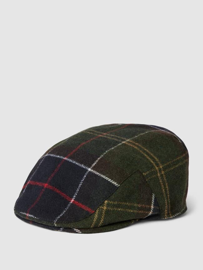 

Плоская кепка с узором по всей поверхности, модель "GALINGALE" Barbour, зеленый