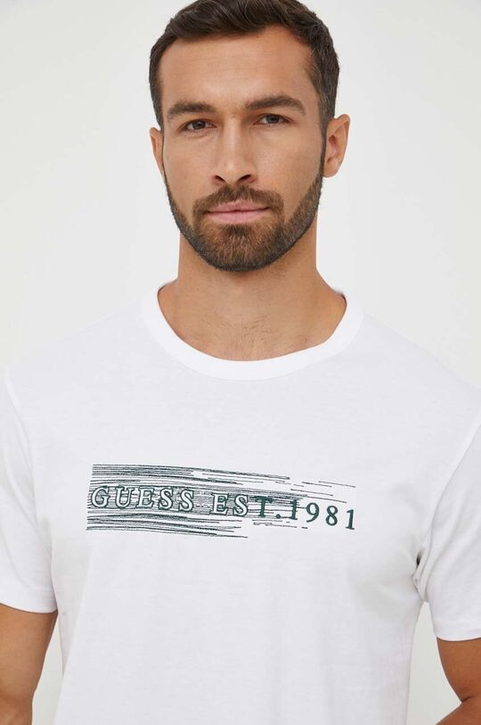 

Футболка из хлопка Guess, белый