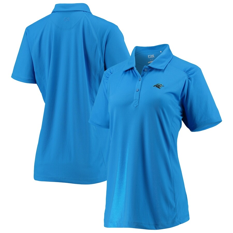 

Поло с коротким рукавом Cutter & Buck Carolina Panthers, синий